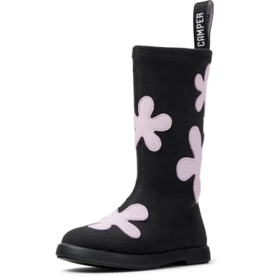 Image of Camper DUET Boots for kids, Size: 11K, Schwarz violett Textile