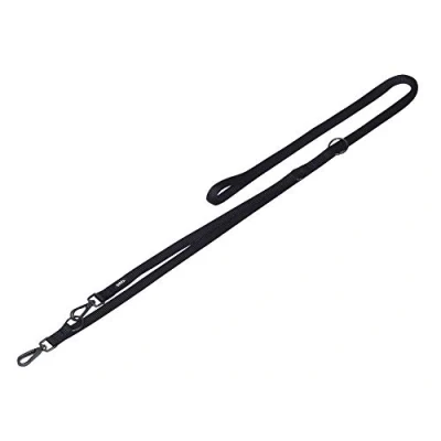 Image of Nobby Classic Comfort Dog Lead Extra Long Length 300 cm Width 20 mm Black