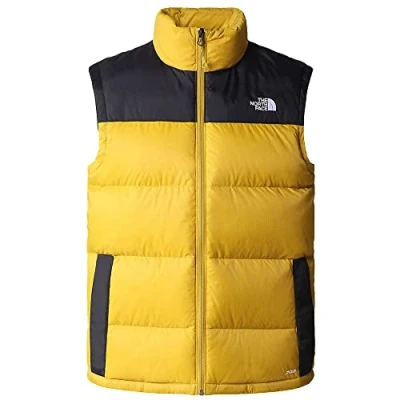 Image of THE North Face Men&#039;s Diablo Gilet, Mineral Gold TNF Black, L