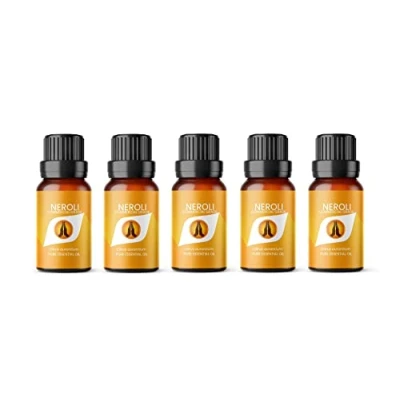 Image of Aroma Energy Neroli Dilute Essential Oil 50ml (5 x 10ml Bottles) 100% Pure &amp; Natural