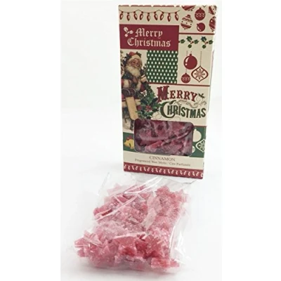 Image of CONCEPT4U® 20 pcs Red Star Christmas Spice Cinnamon Fragranced Wax Melts Tart 30g Winter Scent Oil Burner