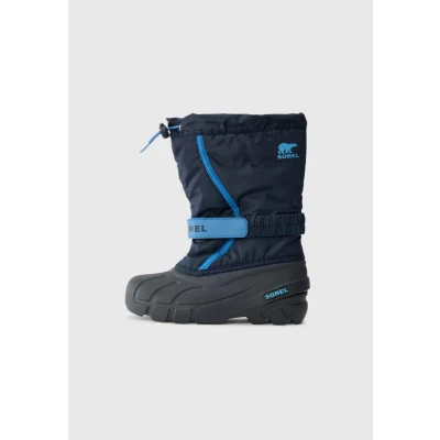 Image of Sorel Flurry Boot Snow, Collegiate Navy, Atmosphere, 6 UK