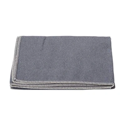 Image of David Fussenegger Cotton Blanket 140 x 200 cm Soft Stitch Felt Mélé
