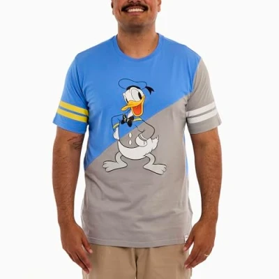 Image of Loungefly Disney Donald Duck 90th Anniversary Tee XL