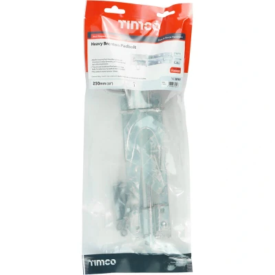 Image of 3x TIMCO Heavy Brenton Padbolt Hot Dipped Galvanised 287658