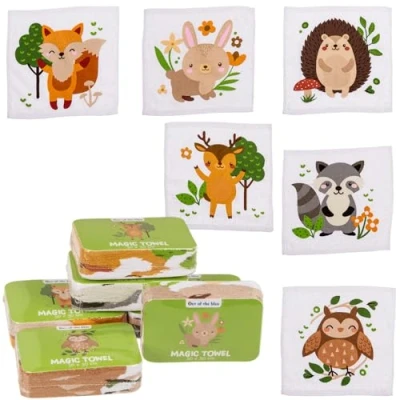 Image of That&#039;s Crackers! Cute Animals Expanding Flannel Party Bag Gift Cracker Filler