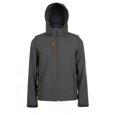 Image of SOLS Mens Transformer Pro Softshell Jacket (Charcoal) Size X Small