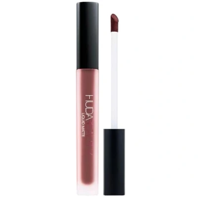 Image of Huda Liquid Matte Lipstick First Class