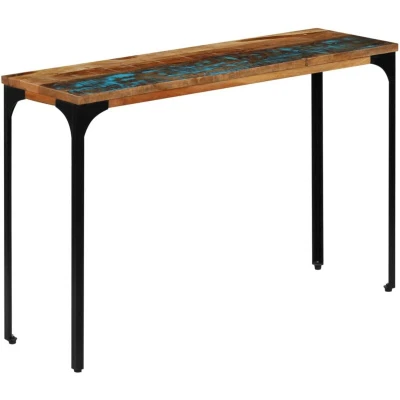 Image of vidaXL Console Table 120x35x76 cm Solid Reclaimed Wood