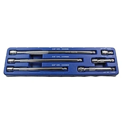 Image of US PRO 6pc 3/8 dr Wobble Extension Bar Set 4029