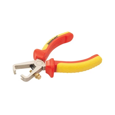 Image of Silverline VDE Expert Wire Stripping Pliers 160mm
