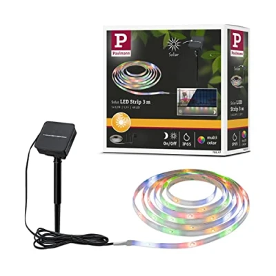 Image of Paulmann 78897 solar LED strip 3 m, RGB