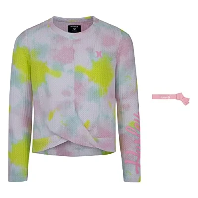 Image of Hurley Hrlg Boxy Long Sleeve Top, L (140 155 cm/12 13 Years)