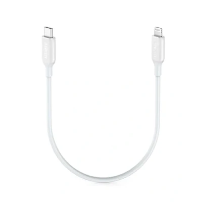 Image of Anker USB C to Lightning Cable (1 ft), PowerLine III MFi Certified Fast Charging for iPhone 11/11 Pro / 11 Max/X/XS/XR Max 8 Plus/AirPods Pro, Supports Power Delivery