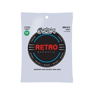 Image of Martin Strings Retro Monel 12 String Extra Light (10 47)
