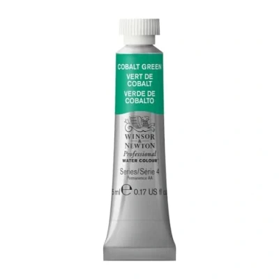 Image of Winsor &amp; Newton 5 ml Tube Professional Water Colour, Cobalt Green