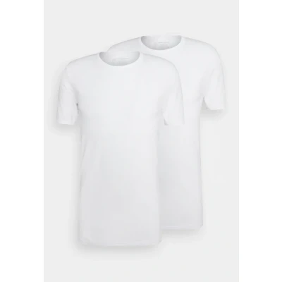 Image of Schiesser Organic Rundhals Original 2PACK Undershirt, Men&#039;s, Size: Small, Weiss