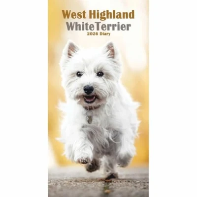 Image of West Highland White Terrier Slim Diary 2026