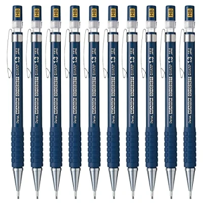 Image of Pentel Sharp Pen Mark Sheet AM13 HB 10 pcs Set