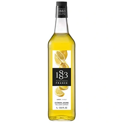 Image of Routin 1883 Premium Yellow Lemon Syrup (Glass Bottle) 1L