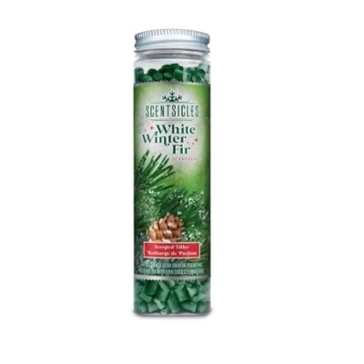 Image of Premier Decorations Scentsicles Scentfetti Scented Paper Filler, White Winter Fir, 125g Bottle