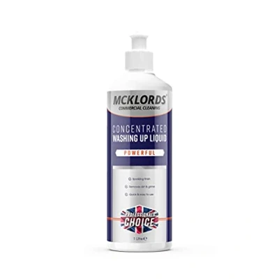 Image of McKLords Concentrated Washing Up Liquid, Green, 1 Litre