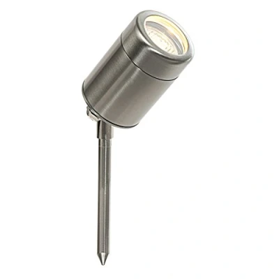 Image of Atlantis Outdoor Spike IP65 7W Marine Grade Brushed Stainless Steel