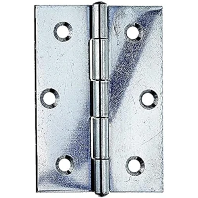 Image of Alberts GAH 361242 Hinge Half Width Stainless Steel, stainlesssteel, 80 x 58 mm (1 STK.)