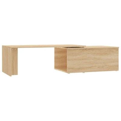 Image of vidaXL Coffee Table Sonoma Oak 150x50x35 cm Engineered Wood