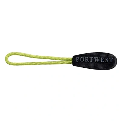 Image of Portwest Replaceable Zip Pullers Lime Green