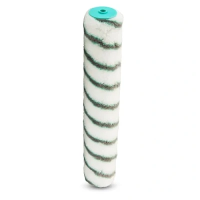 Image of Axus Decor Paint Roller Sleeve 15 Inch, Immaculate Finish Medium Pile, for Professional &amp; DIY Projects, Suitable Smooth Semi Walls or Ceilings, Compatible with Double Arm Frame, Grey