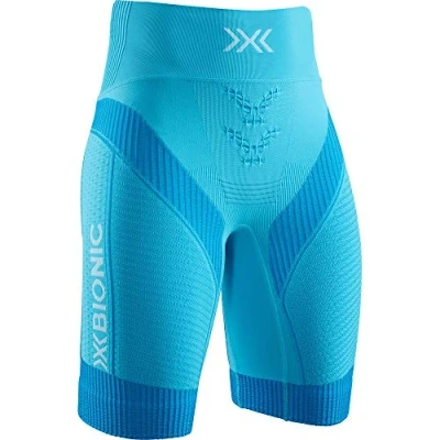 Image of X BIONIC Women Effektor 4.0 Run Shorts Opal Black/Arctic White, Large