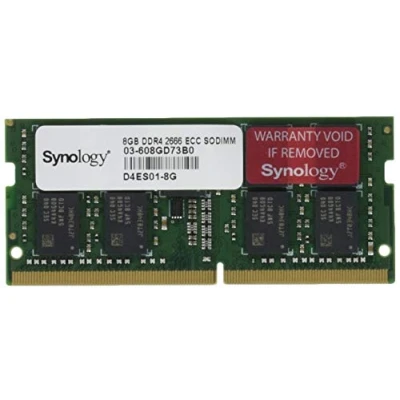 Image of Synology RAM DDR4 ECC SO DIMM 8GB (D4ES01 8G)
