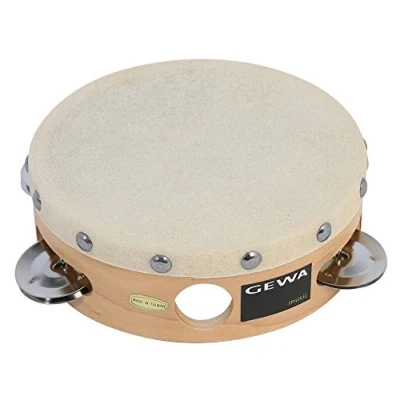 Image of GEWA 841300 15,2 cm (6 Zoll) Traditionell Tambourin mit Schellen