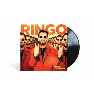 Image of Ringo Starr Rewind Forward EP Black vinyl Sealed 2023 UK 10&quot; 00602455866967