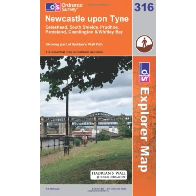 Image of Newcastle Upon Tyne: Sheet 316 (OS Explorer Map)