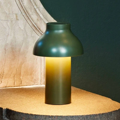 Image of HAY PC Portable LED table lamp rechargeable battery, olive