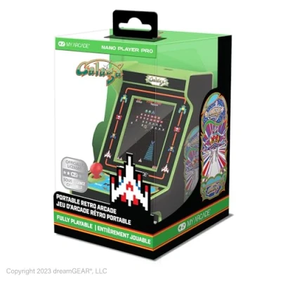 Image of My Arcade DGUNL 4197 Galaga/Galaxian Nano Player Pro Portable Retro (2 GAMES IN 1)