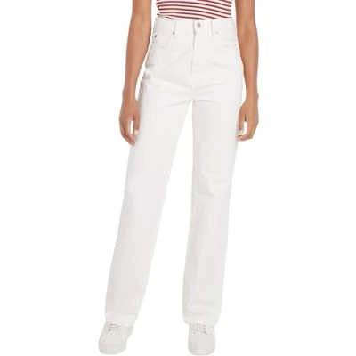 Image of Tommy Hilfiger Relaxed Bootcut jeans, Women&#039;s, Size: 25x32, Ecru