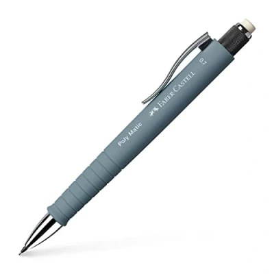 Image of Faber Castell Poly Matic 0.7mm Mechanical Pencil Grey