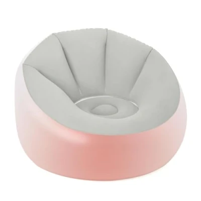 Image of Bestway Inflatable Chair, Outdoor Armchair with LED Lights, Grey