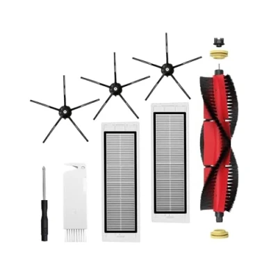Image of INF Spare parts accessories for Xiaomi Roborock S5 Max/S6 Pure/S6 MAXV/S50/S51/S55/S5/S60/S65/S6, main brush/side brush/HEPA filter/cleaning tool/screwdriver