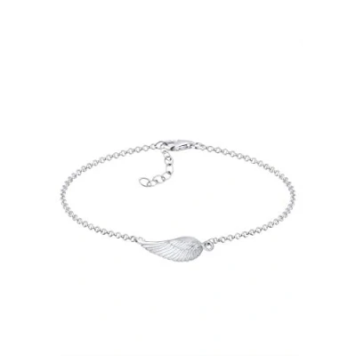 Image of Elli Bracelet Women Wing Feather in 925 Sterling Silver