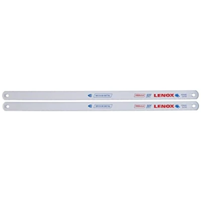 Image of LENOX Tools Hacksaw Blade, Bi Metal, Metal Cutting, 10 inch, 24 TPI, 2 Pack (23930T024HE)