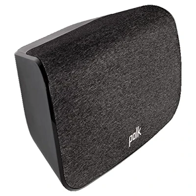 Image of Polk Audio SR2 Wireless Surround Sound Speakers for React Soundbars, Active Home Cinema System, Dedicated L &amp; R Speaker, Wall Mountable