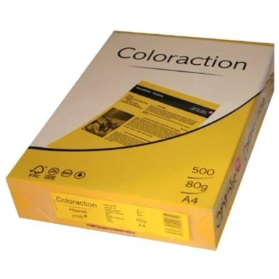 Image of Image Coloraction Gold (Hawaii) A4 210x297mm 80gm2 fsc4 500sh/RM 5rm/BX