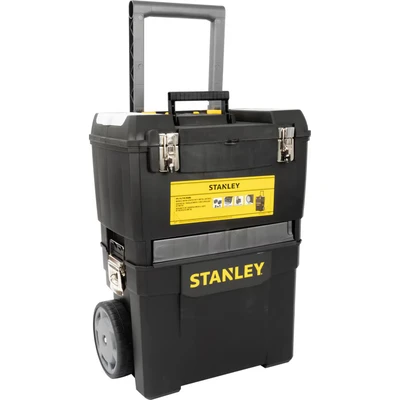 Image of STANLEY Mobile Work Centre Toolbox, 2 Tier Stackable Units, 1 93 968