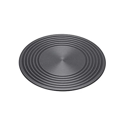 Image of QOTSTEOS Heat Diffuser for Gas Stove, Reducer Flame Guard Simmer Ring Plate Non Stick Hob Stove Glass Cooktop Converter, Induction Adapter (size:24x0.4cm)
