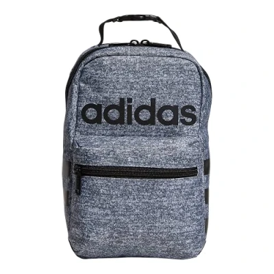 Image of adidas Unisex Adult Santiago Insulated Lunch Bag (6.5l) with Clip Lock Handle Backpack, Jersey Onix Grey/Black, One Size