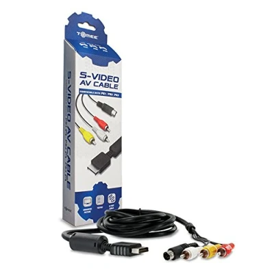 Image of Tomee S Video AV Cable for PS3/ PS2/ PS1